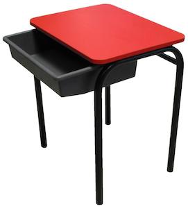 Furniture: Fixed Top Student Desk - Tote Available