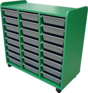 Mobile Tote Storage - 24 totes