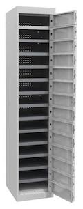 Furniture: Laptop Lockers - 14 Tier - Multi Door