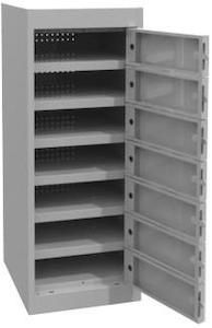 Furniture: Laptop Lockers - 7 Tier - Multi Door