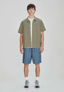 Clothing: COMING SOON / CAMPUS SS SHIRT, DUNE