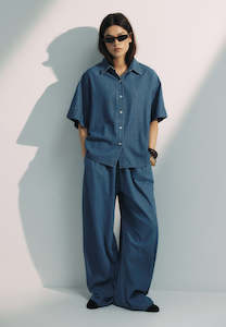 Coming Soon / Pull On Pant, Chambray