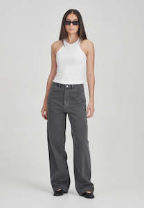 WOMENS CARPENTER PANT, VINTAGE GREY