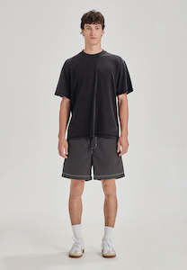 REC SHORT, CHARCOAL