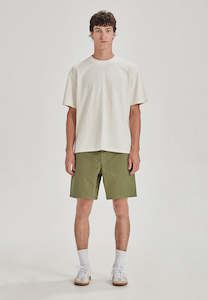 DRILL UTILITY SHORT, KHAKI