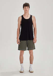 Clothing: MENS STANDARD TANK, BLACK