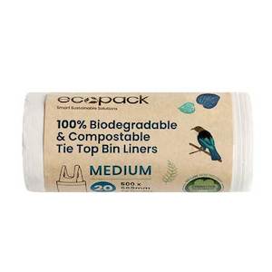 EcoPack Compostable Bin Liner 27L (20 bags)