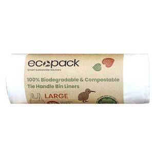 EcoPack Kitchen Bin Liner 36L (15 bags)