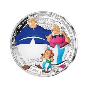 Asterix Family Silver Coin 50€ Euro – 2022