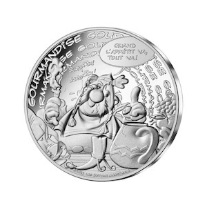 Asterix Gluttony Silver Coin 10€ – 2022