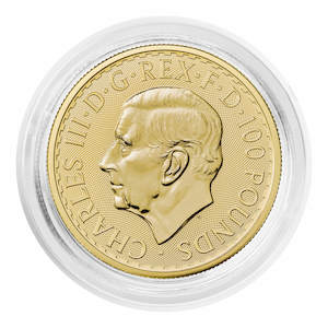 1oz Gold Bullion Coin (King Charles III) – Britannia 2025