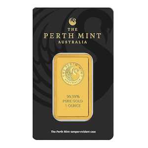 1 Oz Perth Mint Gold Minted Bar – Kangaroo