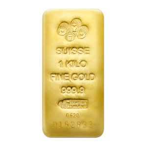 1 Kg Gold Cast Bar PAMP Suisse