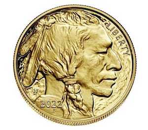 1oz Gold Bullion Coin – American Buffalo