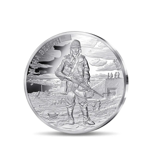 D-DAY 80th anniversary 10€ silver coin – Omaha Beach – Proof quality – year 2024