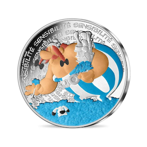 Asterix Sensitivity – 10€ Silver Coin Coloured – 2022