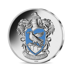 Herb manufacturing - processed: Harry Potter Ravenclaw – 10€ Silver colourised – 2022