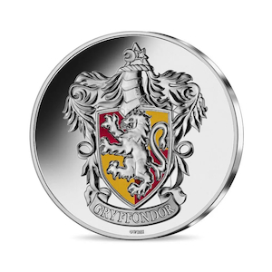 Herb manufacturing - processed: Harry Potter Gryffindor – 10€ Silver colourised – 2022