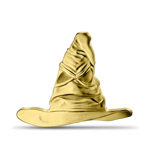 Herb manufacturing - processed: Harry Potter – Sorting Hat 200€ Gold coin 1oz – Shape – Proof quality – 2022