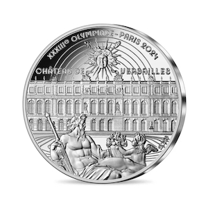 Paris 2024 Olympic Games 10€ silver coin – Heritage Palace of Versailles –…