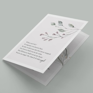 Internet web site design service: What can I do A6 card