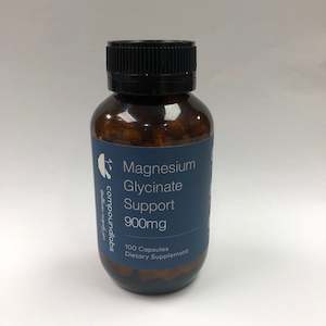 Magnesium Glycinate - 900mg High Strength (100 Caps)