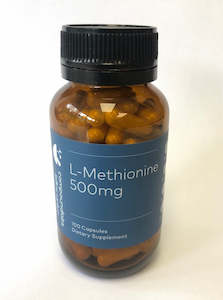 Compoundlabs Range: L-Methionine 500mg (100 Capsules)