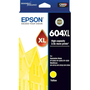 Computer peripherals: 604XL Epson High Capacity Yellow