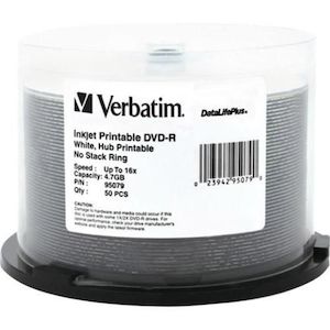 Computer peripherals: Verbatim DVD-R 4.7GB 16x 50 Pack