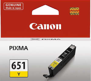 CLI-651Y Canon Yellow Ink