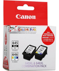 PG-645XL / CL-646XL Canon High Capacity Combination Pack