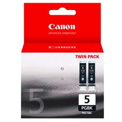 PGI-5BK Canon Twin Pack Black Ink