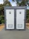 DOUBLE TOILET WITH BASIN - IN STOCK READY TO GO!