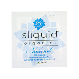 Internet only: Sliquid Organics Natural - Foil .17oz/5ml