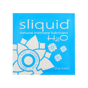 Internet only: Sliquid Naturals H20 - Foil .17oz/5ml