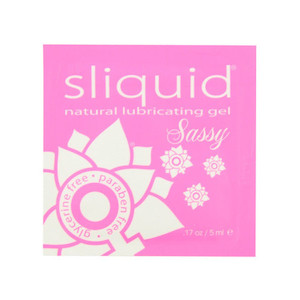 Internet only: Sliquid Naturals Sassy - Foil .17oz/5ml