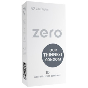 LifeStyles ZERO Uber Thin Condoms - 10 Pack