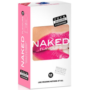 Four Seasons Naked Condoms Flavours - 12pack