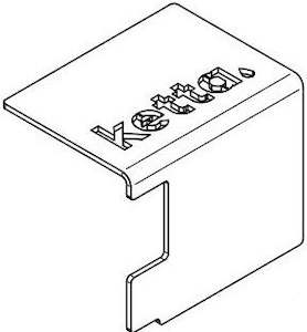 Carts And Frames: Ketta M98755 angle bracket for AR control valve mounting etc 90 x 120 mm, 3 mm galv steel plate