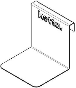 Carts And Frames: Ketta M0237 IBC tank hanger bracket for pump mounting galvanised steel 220 x 250 x 250 mm (L x W x H)