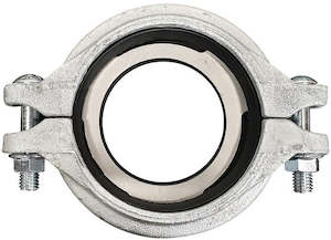 Fittings: T-Rex roll groove reducing coupling 100 mm - 80 mm