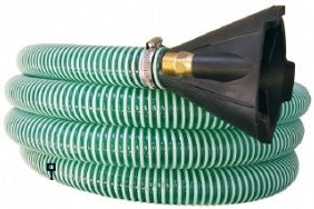 PA Mud Sucker tool kit with 5 m x 32 mm (1-1/4 inch) hose and hardware