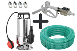 Ketta Calf 280A submersible calf milk 230v pump kit with 10 m hose and Condor 10…