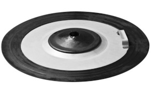 Samoa 417006 grease drum follower plate for 12.5 kg drums (190-260 mm drum OD)