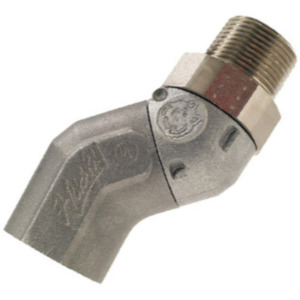 Plumbing Fittings: Husky 006949 1 inch male x 1 inch female BSPP multi-plane high flow swivel