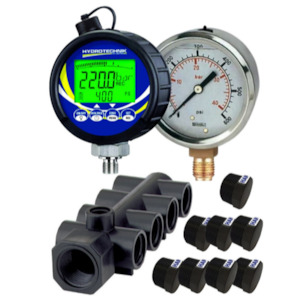 Hydrotechnik HTE2-L-0060KIT digital data logging pressure gauge with readout via…