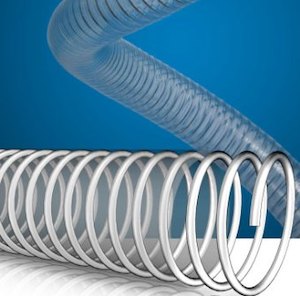 FoxHose Spring Flex 19 mm (3/4 inch) transparent food grade hose with steel spiral