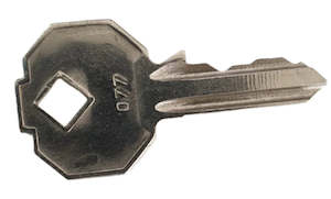 Fuel Security: Ketta R650 spare keys (x 2) for BSP(F) locking fuel security tap