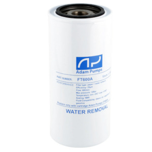 Adam: Adam FT600A water-block replacement fuel filter 25 micron 60 lpm 12 bar (174 psi)