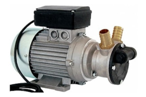 Adam: Adam E220 eccentric rotor pump 230v for oil and diesel 3/4 inch BSP(F) ports and 25 mm (1 inch) hose tails 35 lpm 1.2 bar (17 psi)